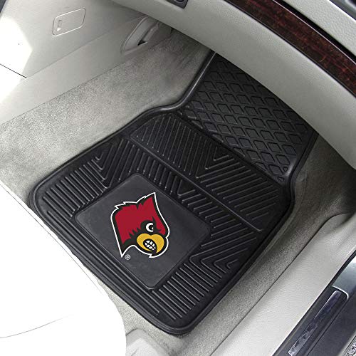 Louisville Cardinals Heavy Duty Vinyl Car Mat Set - Front Row