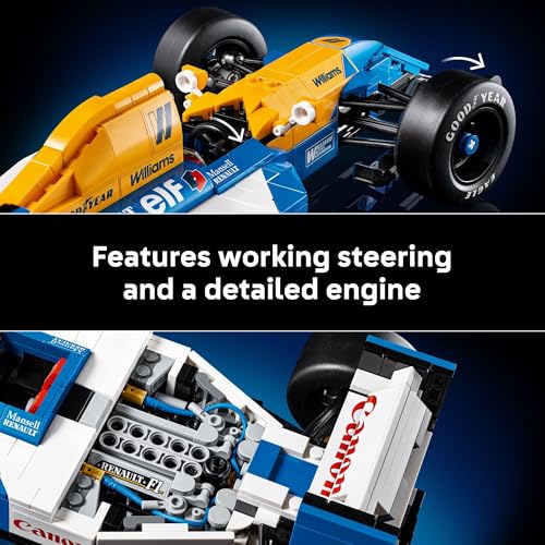 LEGO Icons Williams Racing FW14B F1 Model Car Building Set