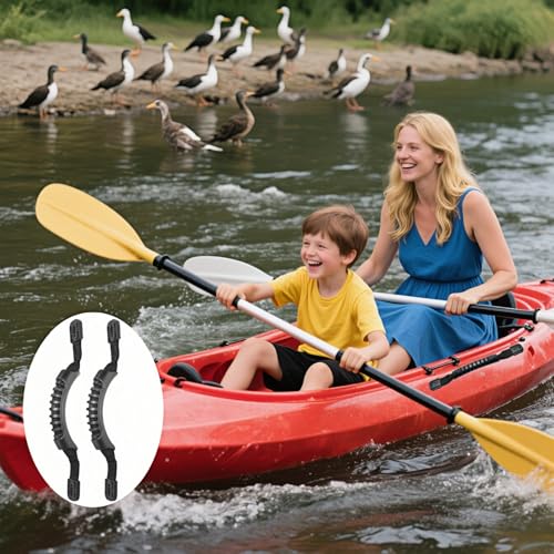Universal Kayak Handle Replacement Set - Non-Slip Grip, 11.42 inch