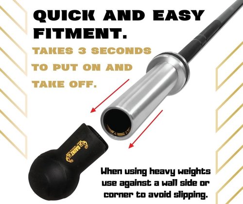 Gainz Landmine Row Barbell Attachment - T Bar/V Bar, 360° Swivel Rotation, Fits Standard 2-Inch Gym Bar