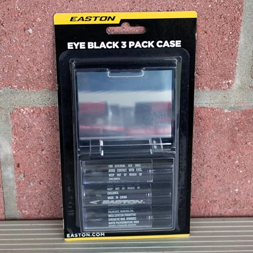 Easton Eye Black Stick 3-Pack for Glare Reduction Baseball & Softball Players