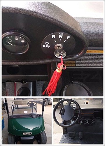 Golf Cart Ignition Key Set for Gas & Electric Models - 4 Pack