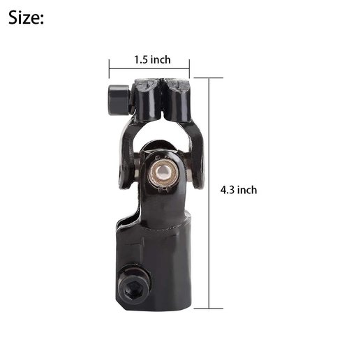 10L0L Golf Cart Steering Shaft Yoke Assembly for EZGO RXV 2008-up Gas & Electric, OEM# 608114