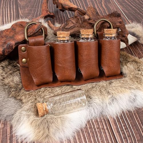 Renaissance Belt Pouch Purse Viking Bracer Hook Halloween Set Medieval Festival Costume Accessory Casual Fanny Pack Waist Bag