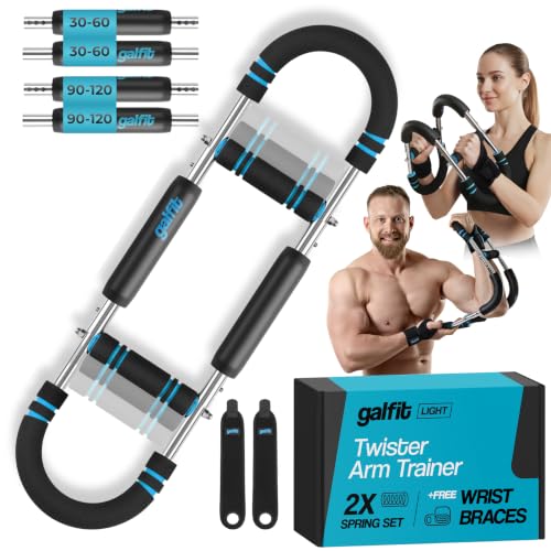 Twister Arm Trainer - Adjustable Chest Workout Equipment, Light Model 30-60 & 90-120 lbs