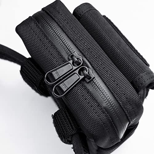 Dotacty No Snap Flap Tactical MOLLE Utility Pouch for Police & Outdoor Use