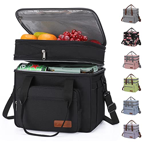 Insulated Expandable Lunch Box - 23L Cooler Bag with 16h Thermal Retention
