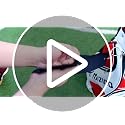 Golf Towel & Groove Cleaner Brush Kit - Black Towel + Black Brush