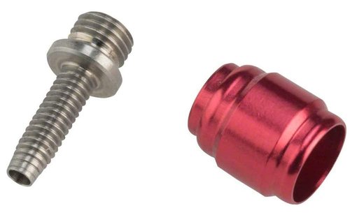 CYCEARTH 4 sets Bicycle Olive Connecting Insert Oil Fitting Kit for Avid Sram Bike Hydraulic Disc StealthamaJig Brake Hose STEALTH-A-MAJIG Quick Install