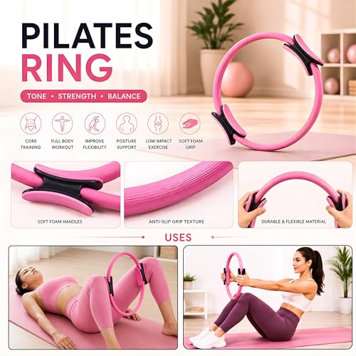 20-in-1 Pilates Kit for Home Workouts - Full Body Training Set