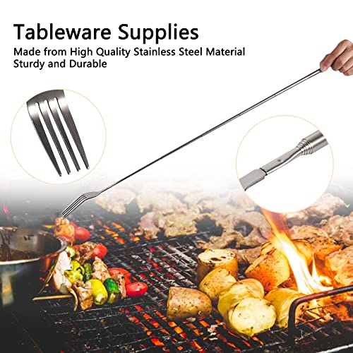 Extendable Telescopic Fork - 8.7 to 25.4 Inch - 1 Pc