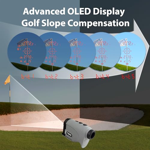 Golf Rangefinder with Slope Switch - Gogogo Sport Vpro Gen 2