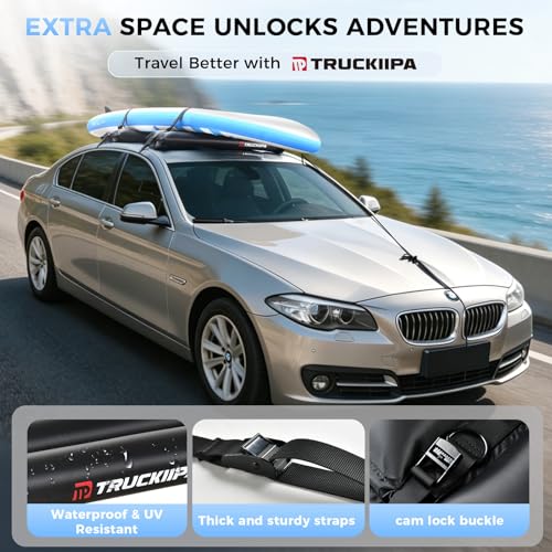 Inflatable Roof Rack Pads for Kayak & Surfboard - Black