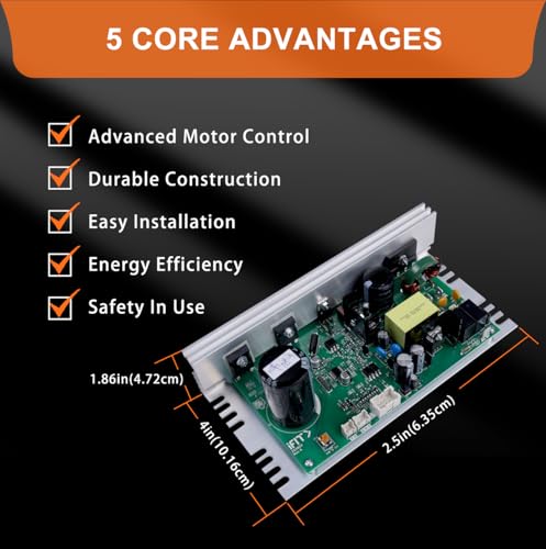 Motor Controller Board for NordicTrack Treadmills - MC1648DLS
