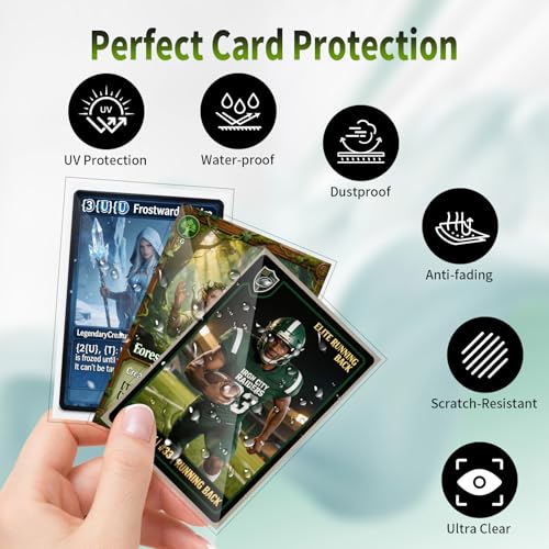 600 Card Sleeves for Trading Cards - Soft Penny Protectors