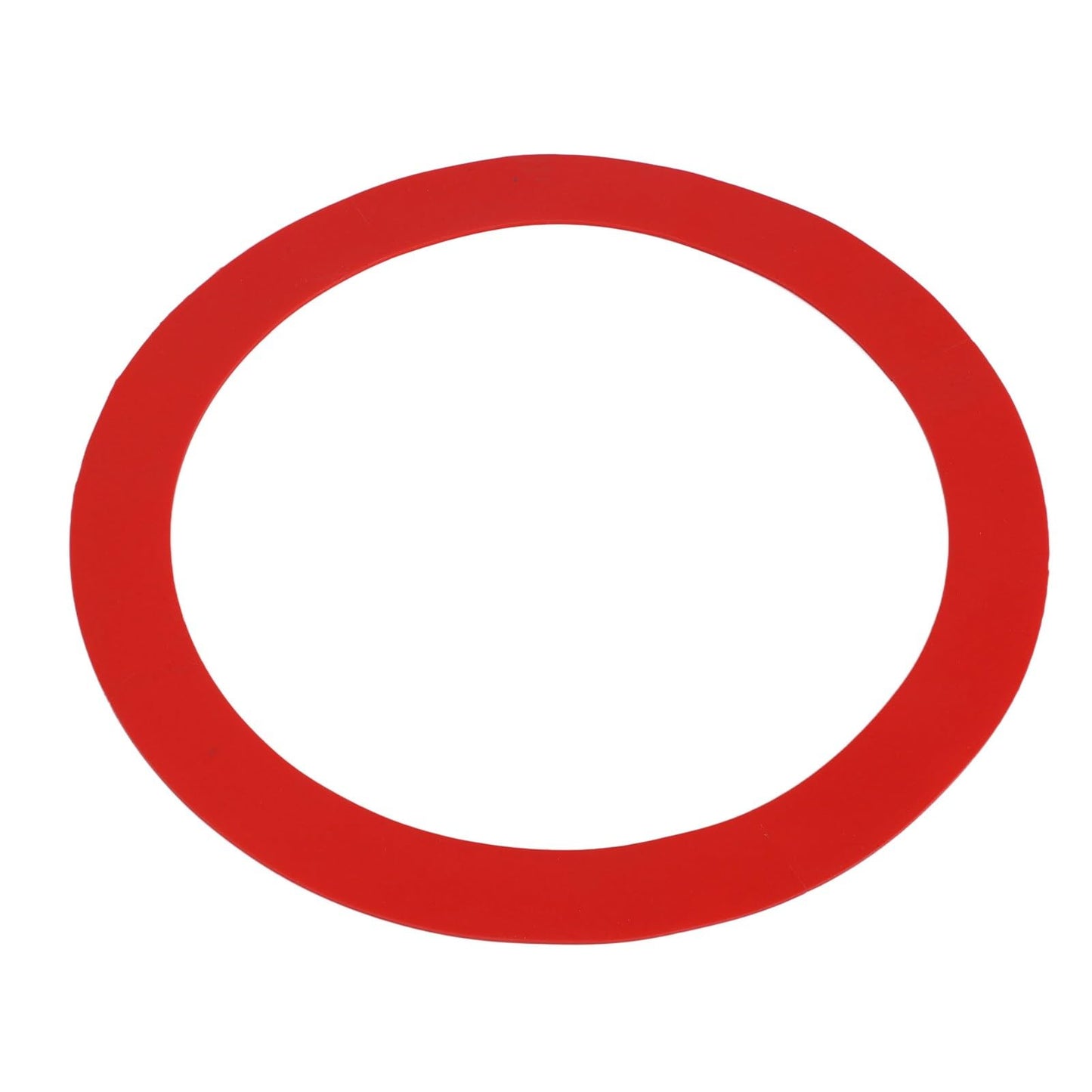 Fockety Target Circle, Training Aid Targets, Ultra Thin Silicone Practice Target Rings Putting and Chipping Training Tool Bright Color Markings (Red Small Circle