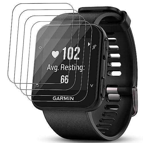 Garmin Forerunner 35 Screen Protector - 4 Pack Tempered Glass