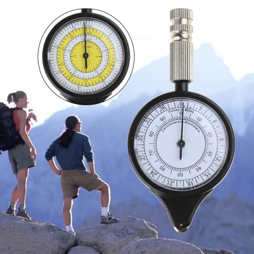 Map Rangefinder Odometer - Multifunction Curvimeter for Outdoor Use