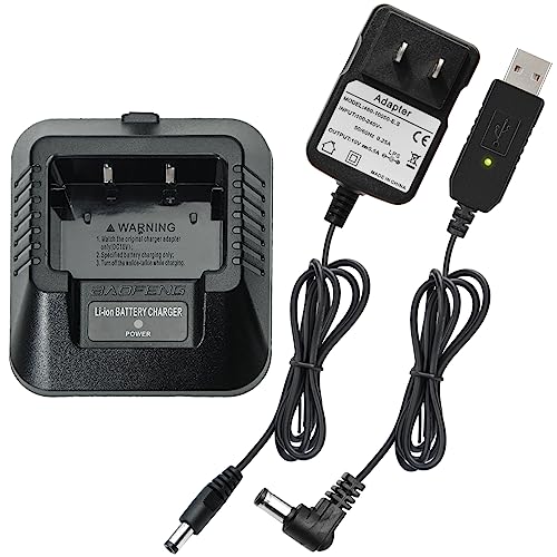 Li-ion Desktop Charger for UV-5R Series Two-Way Radios