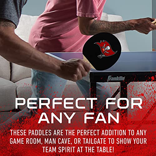 NFL Table Tennis Paddle - Tampa Bay Buccaneers Team Colors