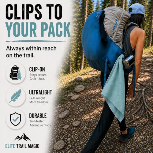 Ultralight Quick Dry Microfiber Towel - Blue
