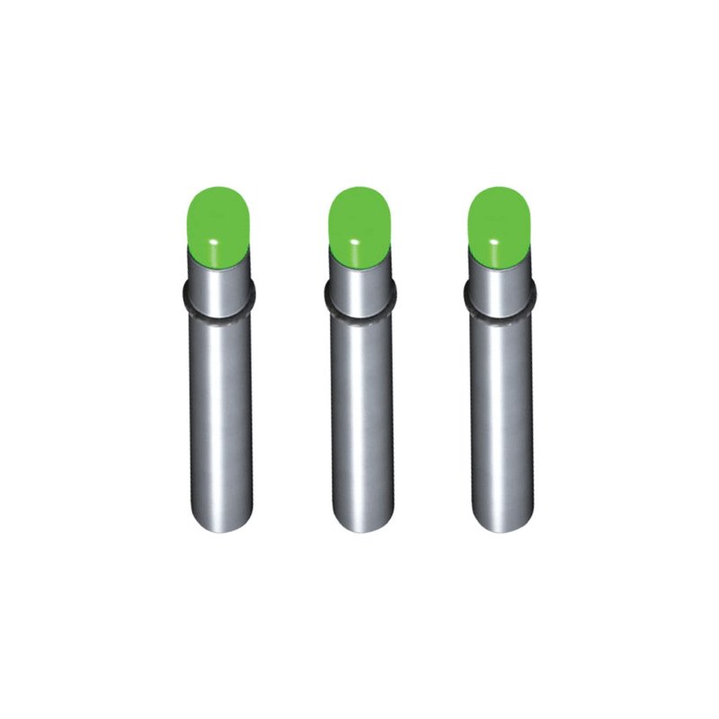 TenPoint Alpha-Brite Lite Stick, Green - Pack of 3 - 8 to 10-Hour Battery Life