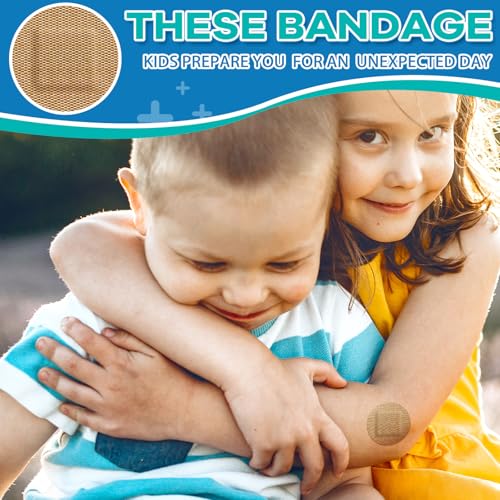 Geiserailie Fabric Waterproof Spot Bandages 200 Pcs for Face, Nose & Skin
