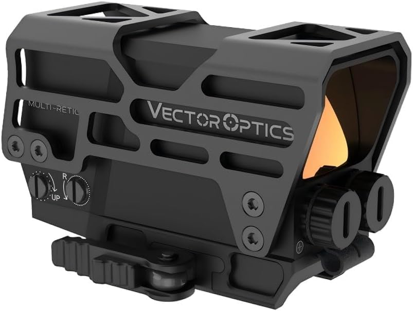 Vector Optics 1x31x26 Extra Large Red Dot Sight - Reflex Illuminated 3MOA with Quick Detach Mount for AR15/M4