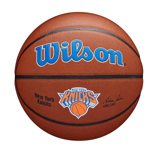 Wilson NBA Team Alliance Basketball New York Knicks Size 7 29.5"