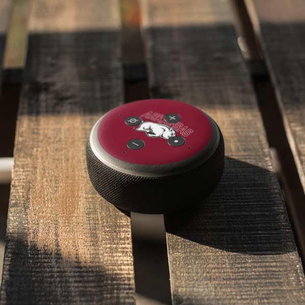 University of Arkansas Razorbacks Skin for Amazon Echo Dot 3