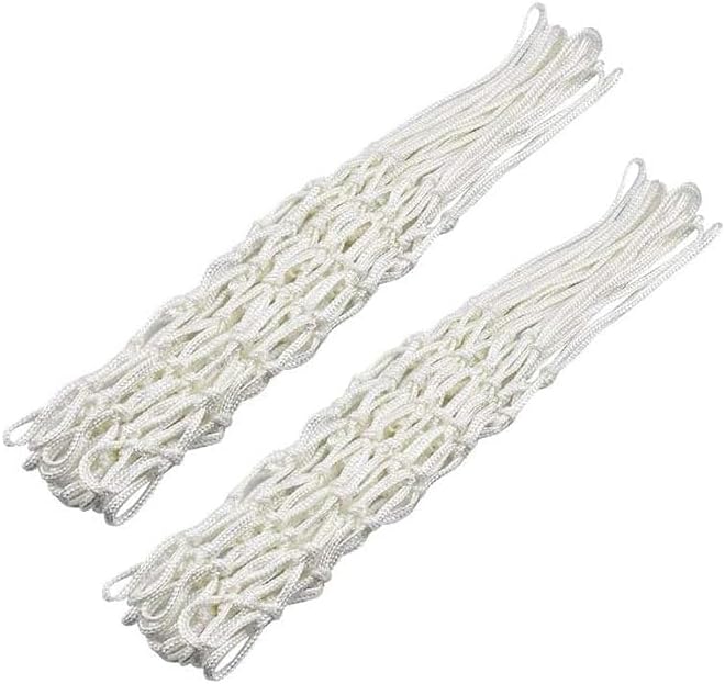 Skiennix Heavy-Duty Basketball Net - 8 Loops All-Weather Design for Standard Indoor/Outdoor Rims