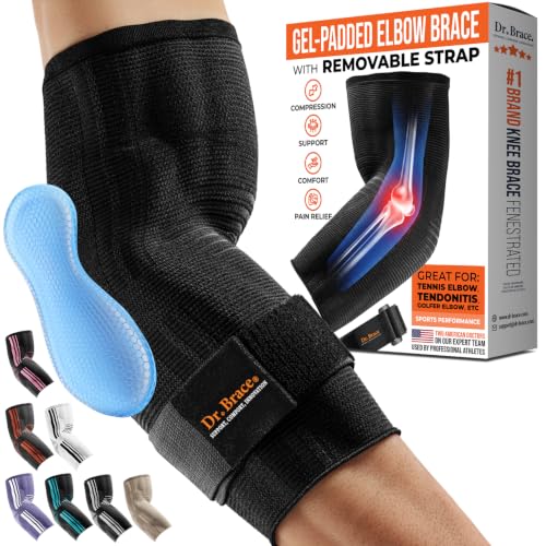 DR. BRACE® Elite Elbow Brace, Breathable Compression Sleeve