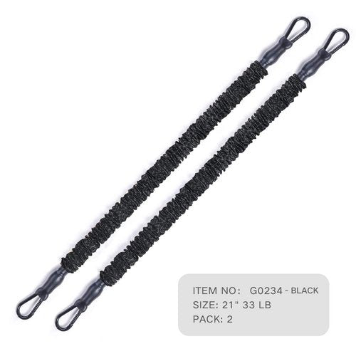 INNSTAR Resistance Bands Accessories Exercise Bands Attachment, Fitness Handles, Workout Bar for Home Gym (Squat Band Black (33 LBS)-21.6")