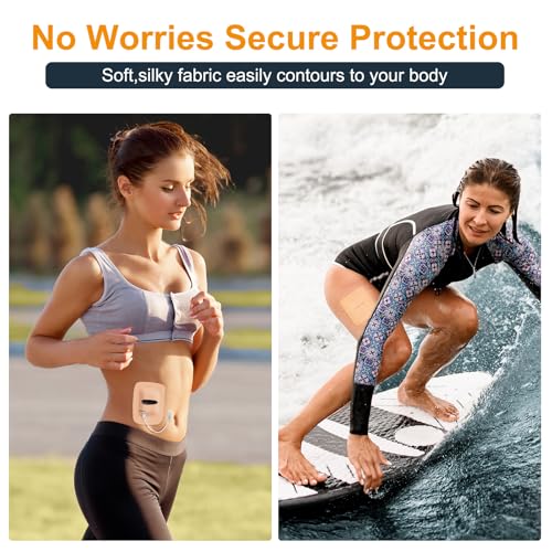Kuruyo 35-Pack Beige Waterproof Mobi Device Patches with Reinforcement Strap