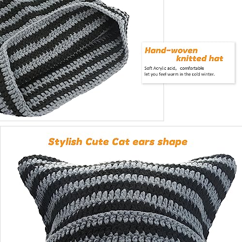 Women’s Soft Knit Winter Beanie - One Size, White