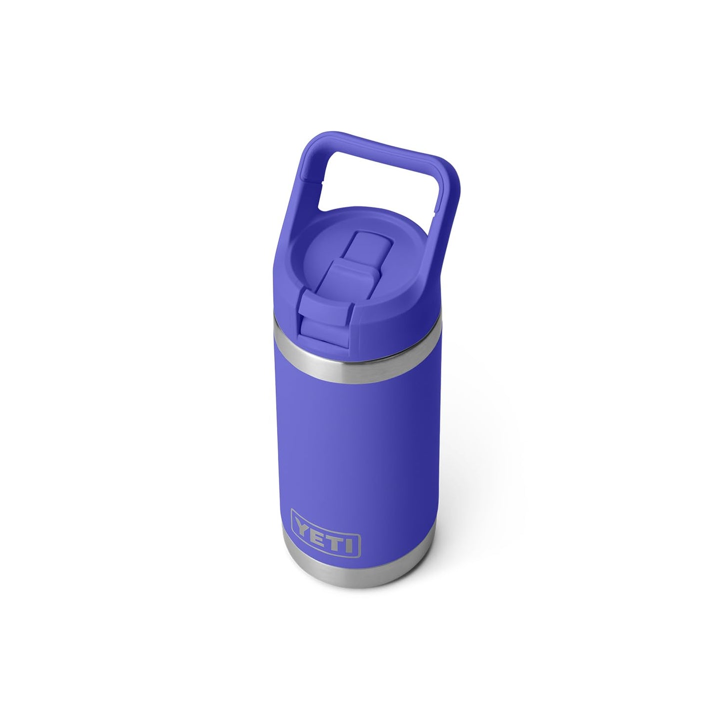 YETI Rambler Jr. 12 oz Kids Bottle, with Straw Cap, Ultramarine Violet