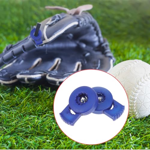 36 Pcs Baseball Glove Lace Locks - Adjustable Nylon Cord Clips for Gloves