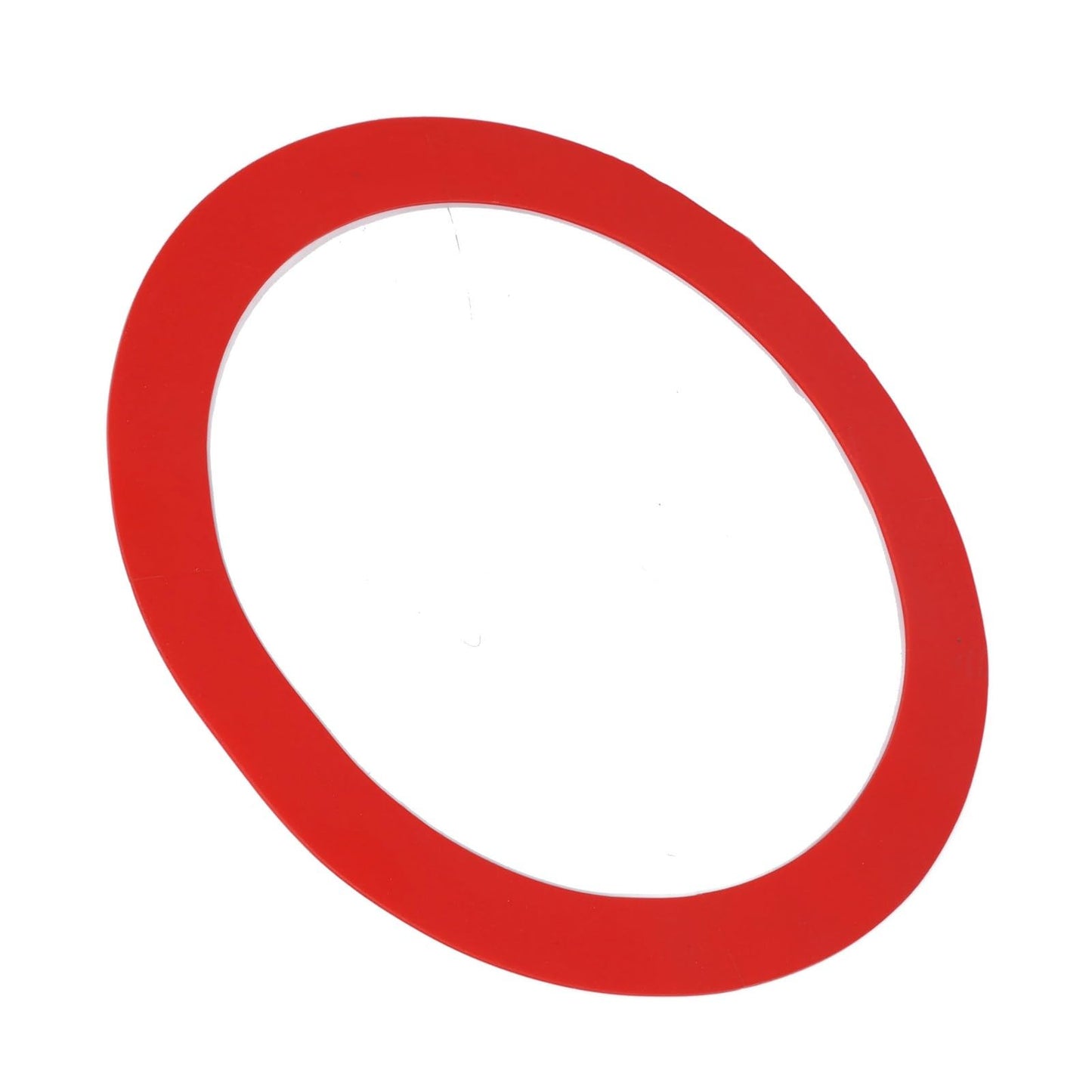 Fockety Target Circle, Training Aid Targets, Ultra Thin Silicone Practice Target Rings Putting and Chipping Training Tool Bright Color Markings (Red Small Circle