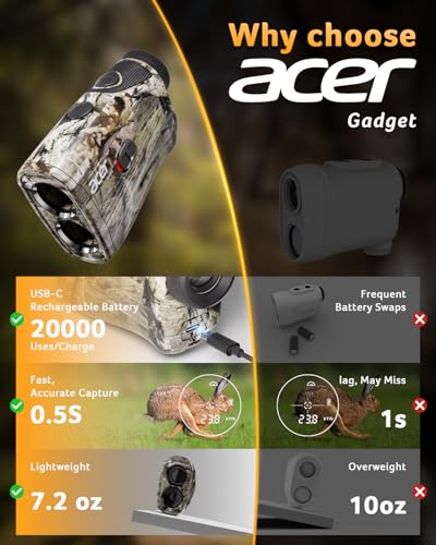Laser Golf Rangefinder with Slope Switch & Pin Lock Vibration