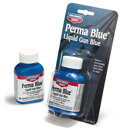 Liquid Gun Blueing Solution - 90ml Touch-Up for Steel