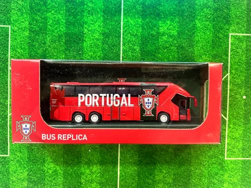 Portugal National Team Miniature Soccer Tour Bus - Officially Licensed