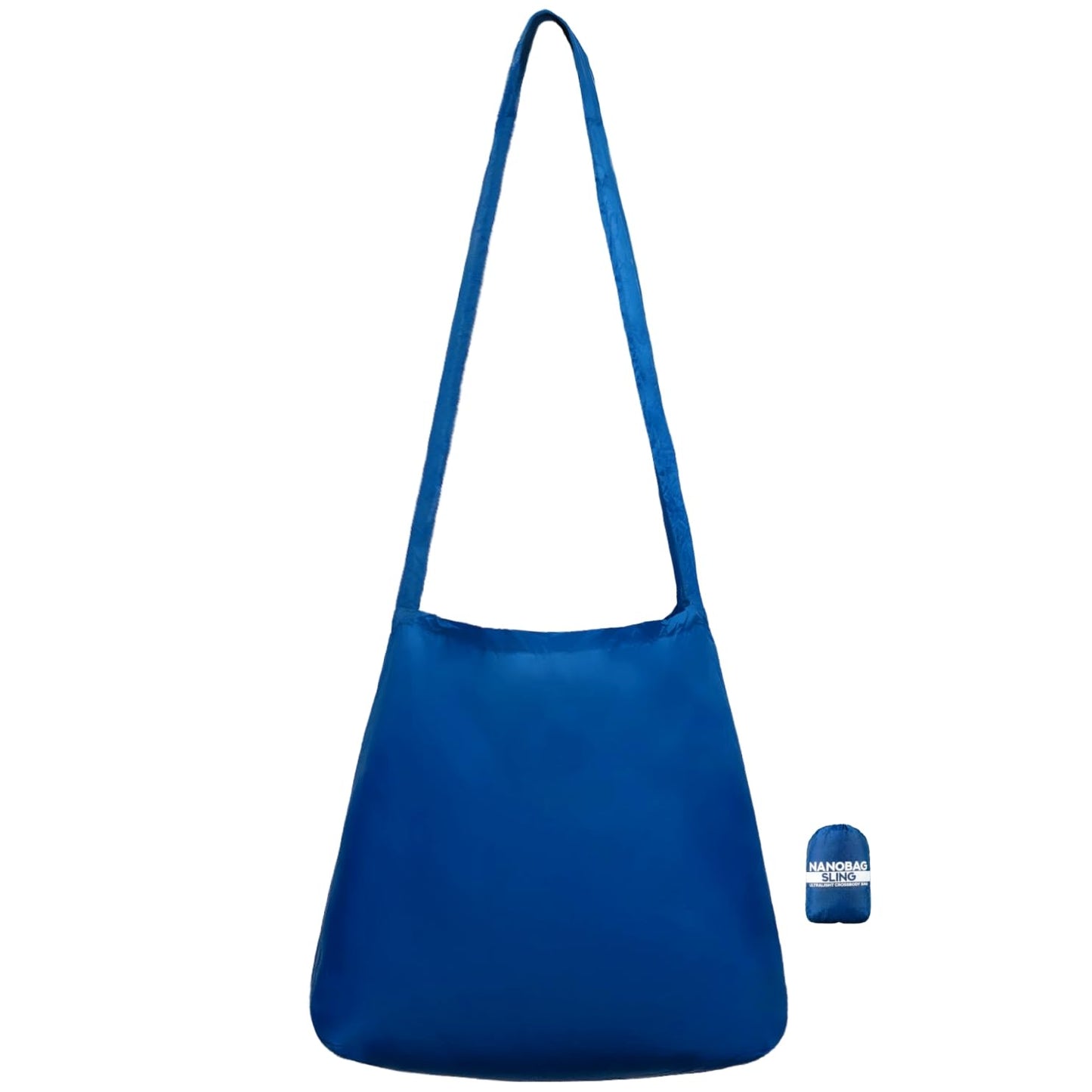 Nanobag Sling - Ultralight 19L Crossbody Bag for Women & Men, Packable Grocery, Travel & Shopping Bag for Everyday Use