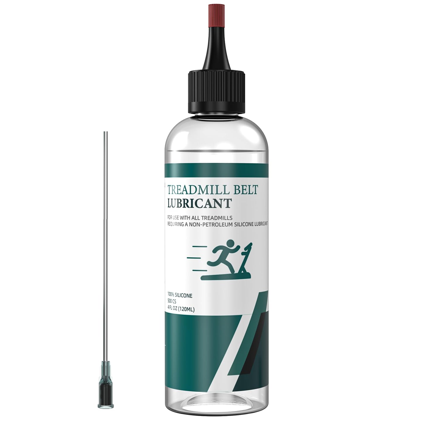 Treadmill Belt Lubricant, 100% Silicone Treadmill Lube High-Temperature Resistant Stable Lubricant, 4 Ounce