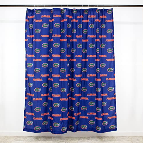 Florida Gators Shower Curtain - 100% Cotton, 70x72 Inches
