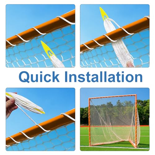 49ft Lacrosse Net Lacing Cord with Installation Tool - 2 Pcs