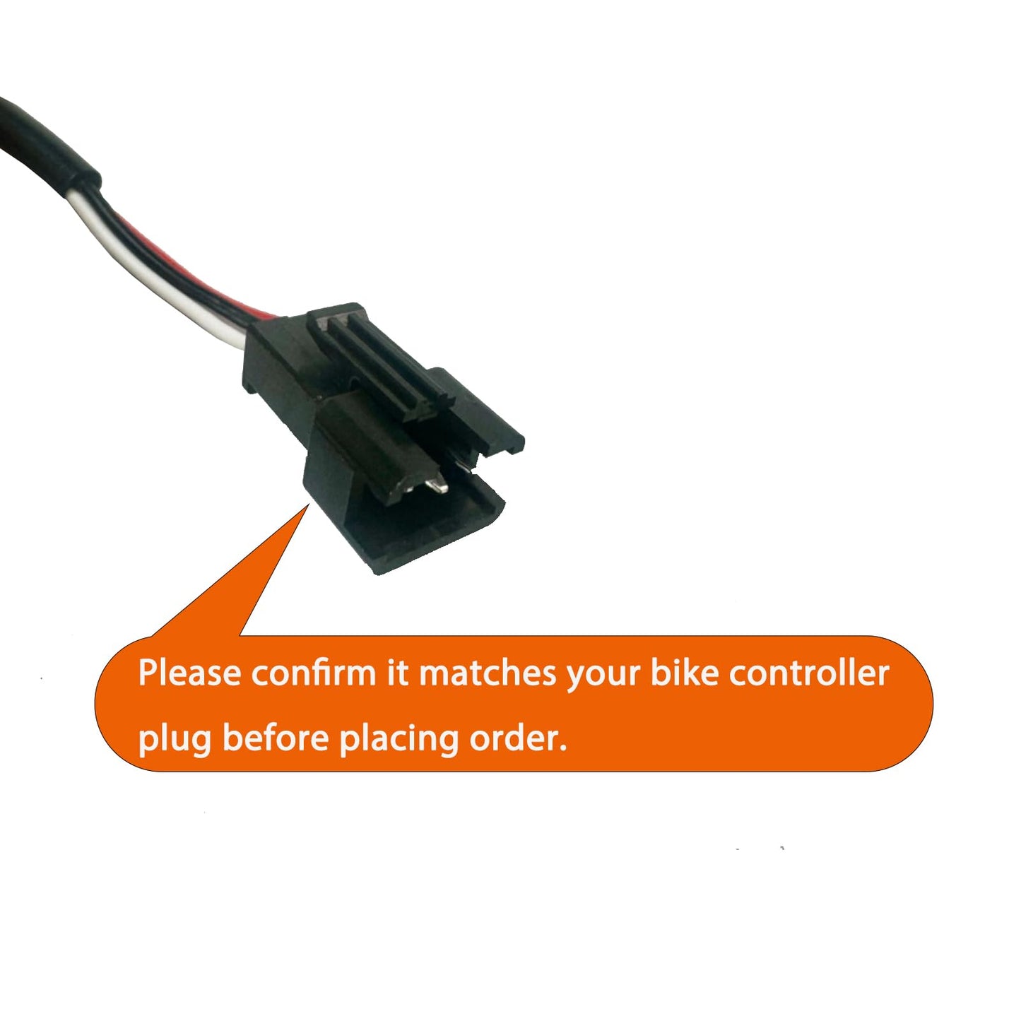 WUXING 20X Full Twist Throttle，Throttle for Electric Bike,Full Right Hand Grip Throttle