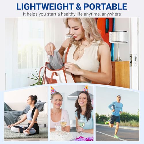 Posturace Posture Corrector for Women & Men - Adjustable Upper Back Brace Straightener, Shoulder, Neck, Scoliosis and Pain Relief