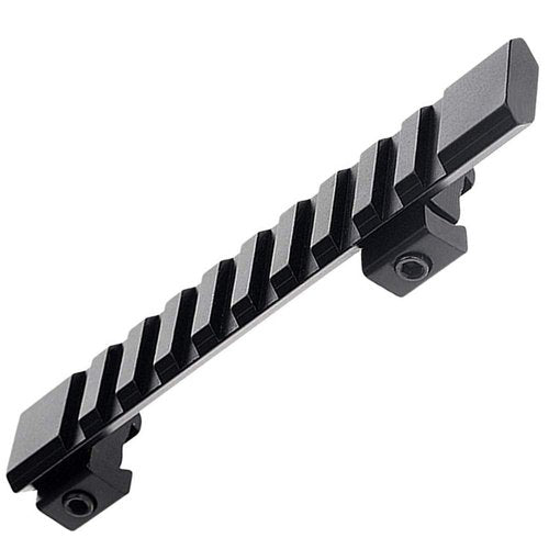 Jnrtifow 11mm Dovetail to 20mm Picatinny Weaver Rail Riser Mount Adapter for Rifle Scope, Black