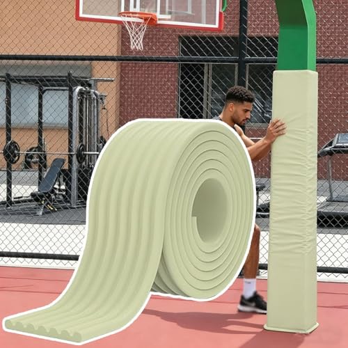 Basketball Pole Padding - Waterproof Shock-Absorbing Safety Pad, 2 Pcs