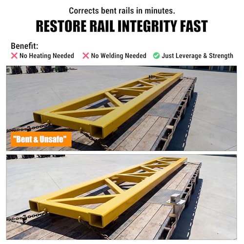 Heavy-Duty Stainless Steel Trailer Side Rail Repair Tool
